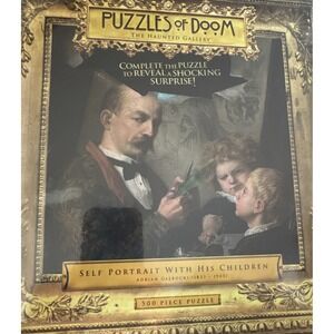 Puzzles Of Doom Haunted Gallery W/ Shocking Surprise Polish Artist Glebocki NEW